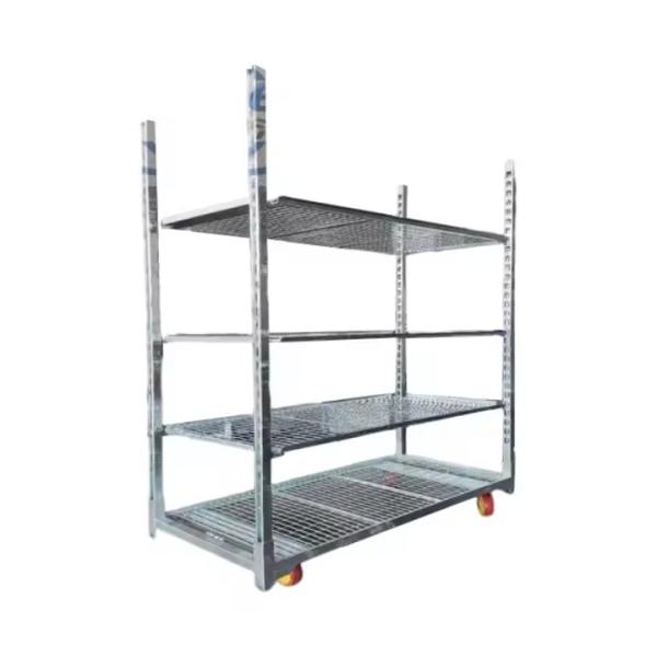 Buy cheap Hot Galvanizing Lift Cart Danish Trolly To Transport Flower Products from wholesalers