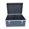 Buy cheap Black Aluminum DVD Storage Case Alu Storage Box For 1000 CDs With Removable Divider from wholesalers