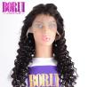 Buy cheap Pre Plucked 360 Lace Frontal Human Hair With Baby Hair Unprocessed Deep Wave from wholesalers