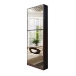 Full Length 27pcs Panels 170cm Mirrored Shoe Cabinet