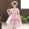 Buy cheap Spring Children's Clothing Girls Lolita Princess Dress Children's Lace Puffy Dresses from wholesalers