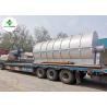 Buy cheap EU Standard Oil Sludge Pyrolysis Plant Huayin Waste Plastic Recycling Plant Batch type from wholesalers