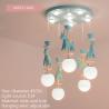 Buy cheap Children bedroom chandeliers modern ins merry-go-round boy girl room chandelier(WH-MA-136) from wholesalers