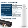 Buy cheap Compatible French Door Refrigerator Water Filter Replacement With 0.5 Micron from wholesalers