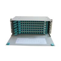 Buy cheap Beige Color Fiber Optic Patch Panel , Optical Distribution Frame ODF product