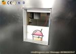 Black Color Orange Fruit Juice Vending Machine For School / Shops Use