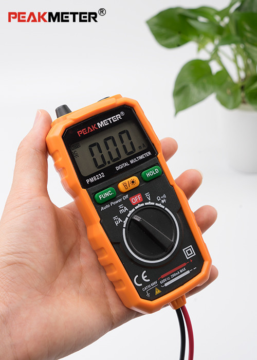 DC / AC Current Auto Range Digital Multimeter High Precision Stable Performance