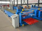 Galvanized Steel Sheet Roofing Glazed Tile Roll Forming Equipment Special