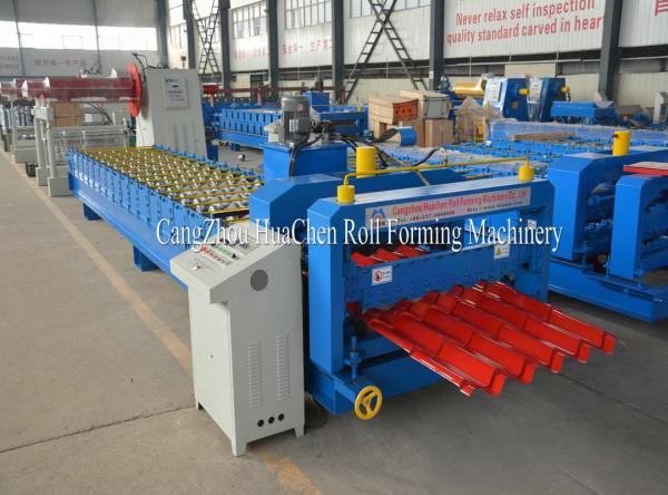 Galvanized Steel Sheet Roofing Glazed Tile Roll Forming Equipment Special