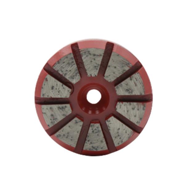 Buy cheap 3 Inch 10 Segs Diamond Grinding Tools 10mm For Concrete Grinding Machine from wholesalers