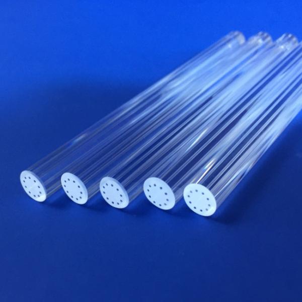 Buy cheap Multi Hole Quartz Glass Tubes For Electronic Cigarette Suction Rod from wholesalers