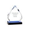 Buy cheap 6'' Clear Diamond Acrylic Recognition Awards Trophy Plaque Customized Engraving from wholesalers