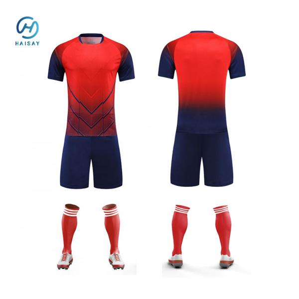Buy cheap Comfortable Plain Soccer Jerseys in Purple or White Polyester for Unrestricted Movement from wholesalers