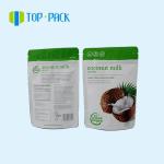 Matte Finish Food Packaging Pouches Foil Coconut Milk Powder Packaging Bag