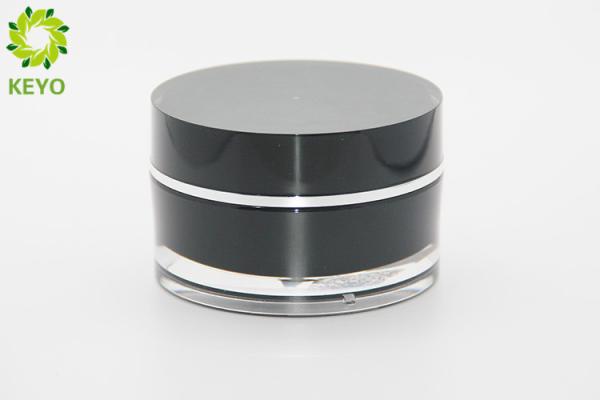 Buy cheap Acrylic Plastic Wide Mouth Empty Cosmetic Containers 100g For Moisturizing Cream from wholesalers