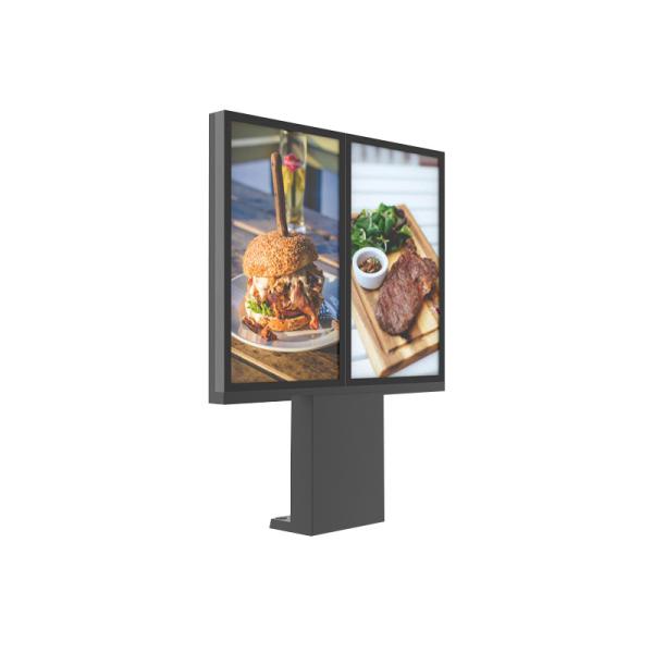 Buy cheap 55 Inch 3000 Nits Restaurants Digital Menu Board Stand High Brightness from wholesalers