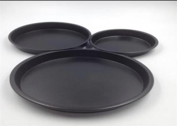 Buy cheap Black 203x193x25mm 8 Inch Pizza Baking Trays 203x195x41 from wholesalers