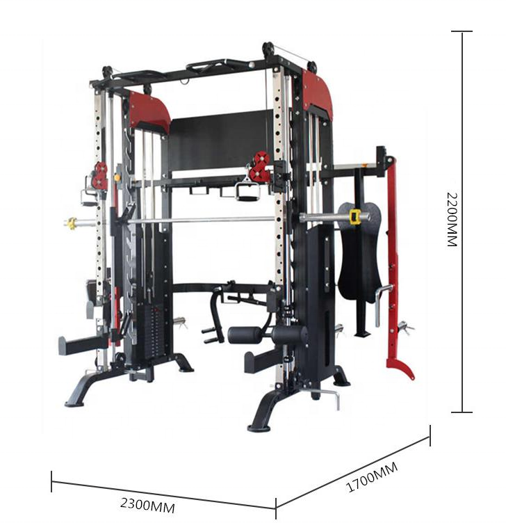 Comprehensive Training Machine Cable Crossover Multifunction Smith Machine