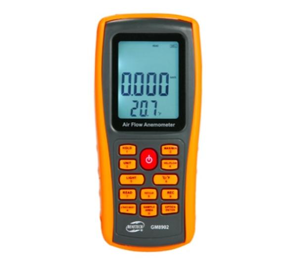 Buy cheap LCD USB Cable 4.4V Digital Anemometer Air Flow Meter Anemometer from wholesalers