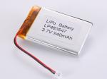 lithium polymer battery 3.7V 900MAH lp053450,lp483547,lp503055,lp603442,lp753235