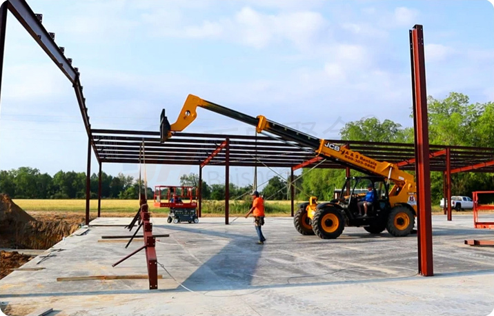 Steel Workshop for Pre Made Quick Install Warehouse Prefabricated Plant Metal Buildings