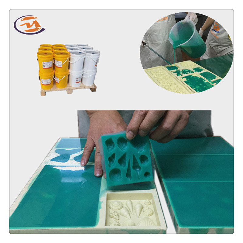 100:2 Tin Cured RTV2 Silicone Mold Rubber For Flower Pot Mold
