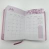 Buy cheap PU Cover Calendar Printing Services Customized With Foil And Heat Burnish from wholesalers