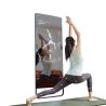 Buy cheap Multi Touch Digital Fitness Mirror , Floor Standing Interactive Workout Mirror from wholesalers