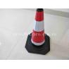 Buy cheap Road Soft Plastic Fluorescent Flexible Roadway Safety Rubber Traffic Cones from wholesalers