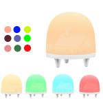 Rechargeable SMD2835 SMD5050 LED Silicone Night Light 0.8W With Magnetic Base