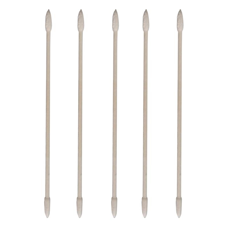 3 Inch Slim Paper Handle Cleanroom Consumables Lint Free Cotton Swabs