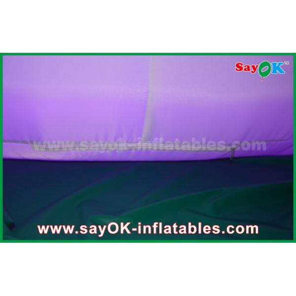 Inflatable Lawn Tent 210D Oxford Cloth Inflatable Igloo Air Tent Round Dome Tent With LED Light