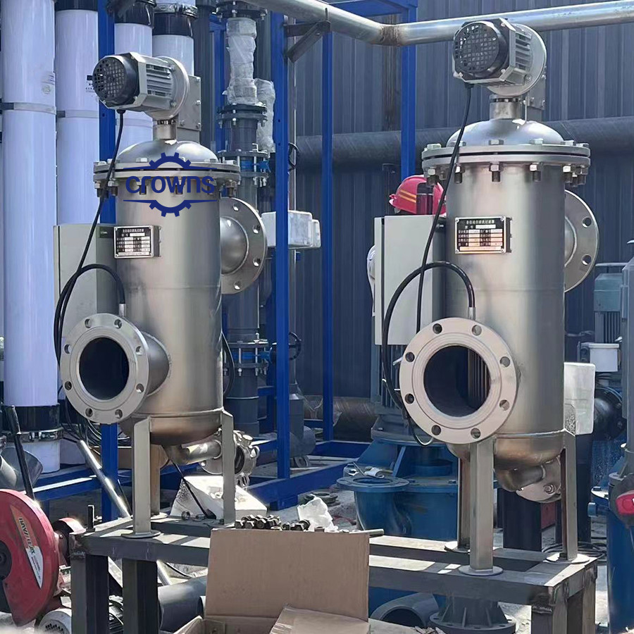 Automatic Transmission Self Cleaning Backwash Water Filter Industrial Filtration Equipment