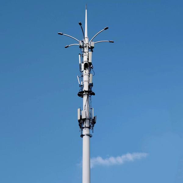Buy cheap High performance ASTM A572 GR65 Steel Telecommunication Post from wholesalers