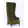 Buy cheap High Back King And Queen Throne Chairs Velvet Solid Wood 880x900x1890mm from wholesalers