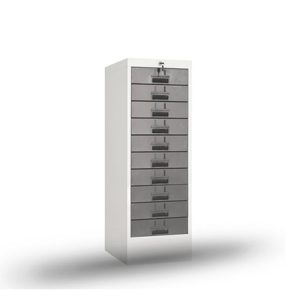 Buy cheap Non Knock Down Vertical Steel Filing Cabinets 15 Drawer H1324mm from wholesalers