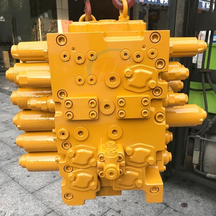 Yellow Excavator Hydraulic Control Valve KMX15RB