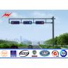 Buy cheap Explosion - Proof Outdoor Round Traffic Steel Light Pole with Cross Arm from wholesalers