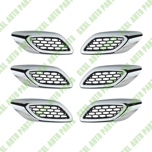 Buy cheap For Maserati Levante Chrome Left Right Side Fender Air Outlet Vent Cover Strip Kit OEM 670065952 670065951 from wholesalers