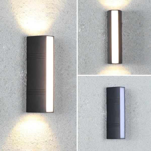 Buy cheap External wall lamps waterproof garden light staircase wall lamp surface three sides luminous wall light from wholesalers
