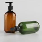 PET Plastic Cosmetic Tubes 300ML / 500ML With Pump