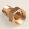 Buy cheap Natural Surface Brass Water Meter Couplings with Customized Size from wholesalers