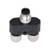 Buy cheap Waterproof M12 Y Connector Male To Female Sensor Actuator Connector from wholesalers