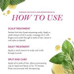 Scalp Treatment Rosemary Mint Argan Oil Hair Strengthening 2Oz