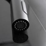No Lead 304 Black Stainless Steel Pull Out Kitchen Faucet