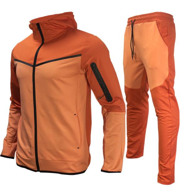 Buy cheap Fitted Printed Men Sportswear Set Gym Training Swimwear Two Pieces Tracksuit from wholesalers