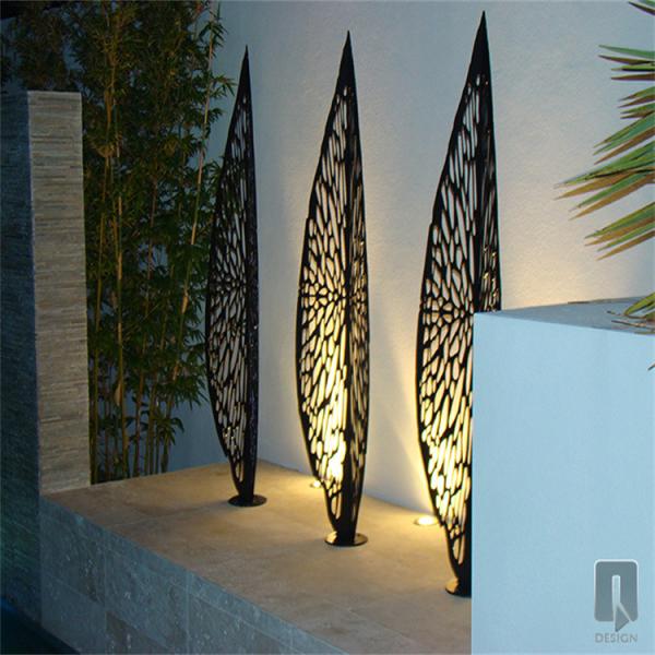 Buy cheap ISO9001 SGS Corten Steel Sculpture Garden Decoration Art Leaf Metal Tree from wholesalers