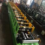7.5KW 12m/Min Metal Sheet Rain Gutter Downspout Forming Machine