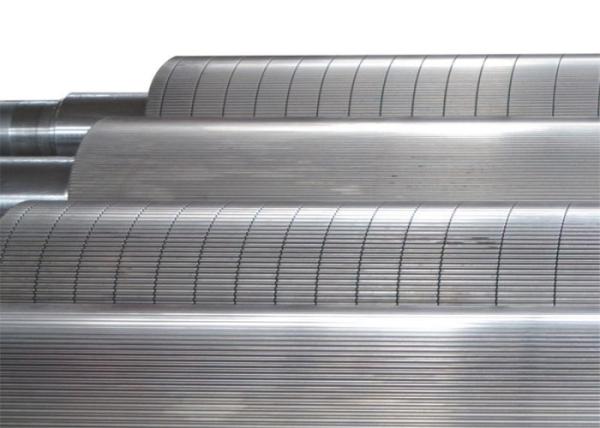 Durable Corrugation Machine Parts A C B E F G Flute Hard Chrome Corrugated
