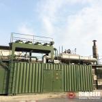 Diesel Engine Waste Heat Exhaust Gas Hot Water Boiler